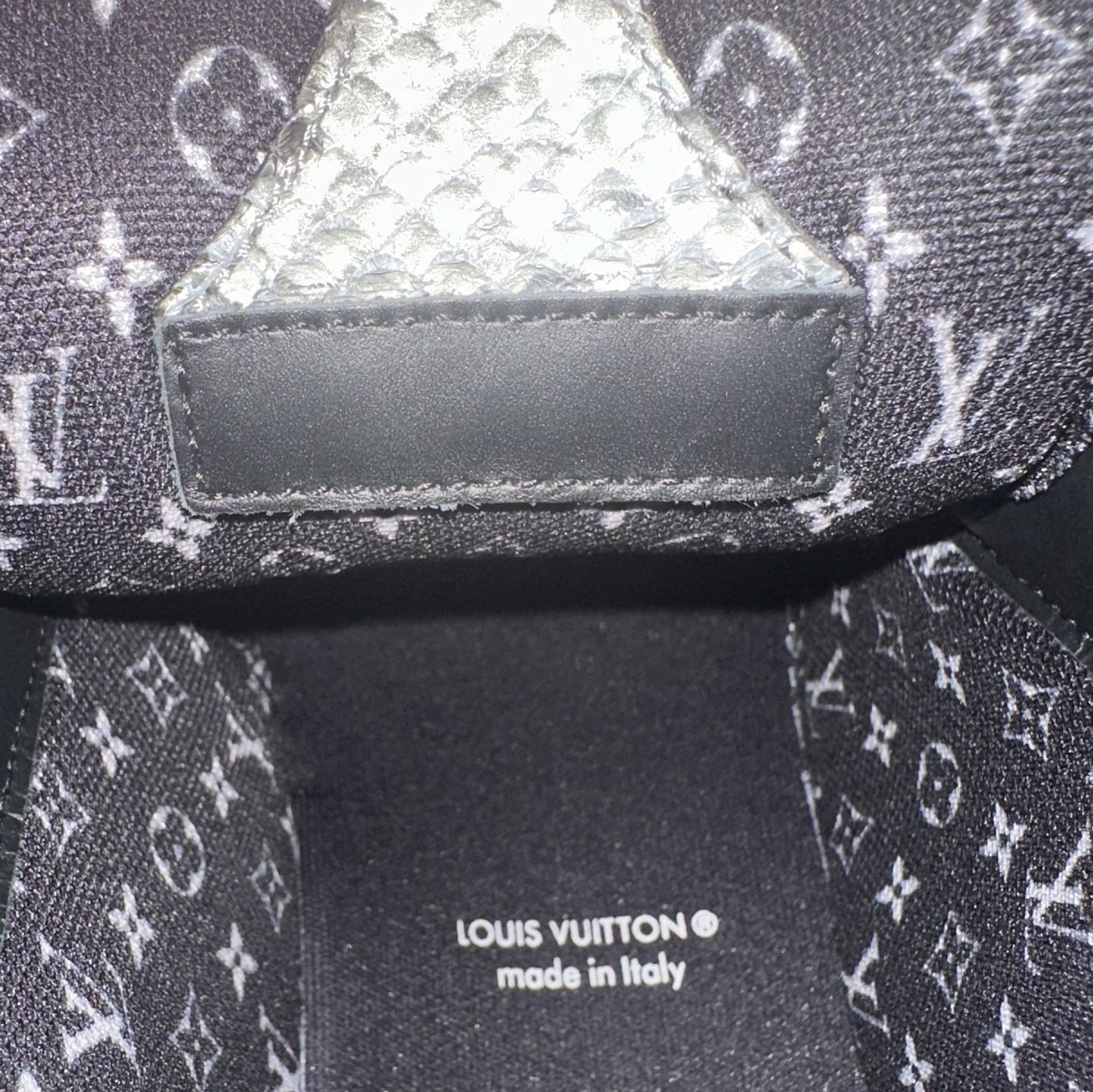Louis Vuitton - LV Skate Black Snakeskin