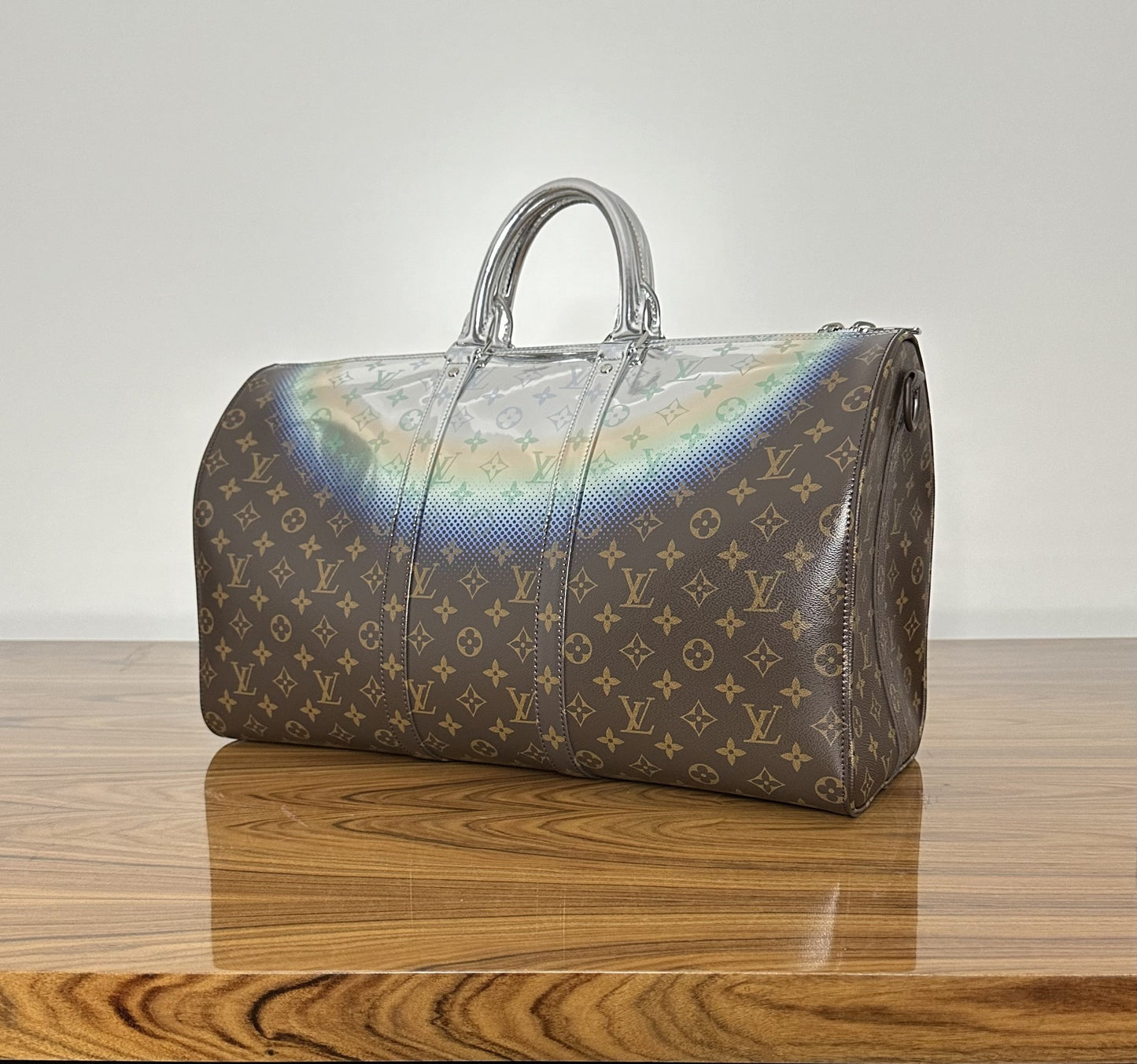 Louis Vuitton - Keepall Bandouliere 50 Metallic Nebula