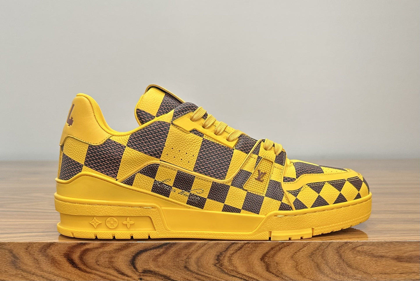 Louis Vuitton - LV Trainer Yellow Damier Pop
