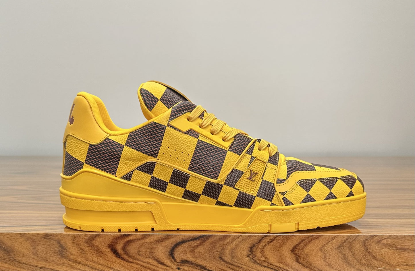 Louis Vuitton - LV Trainer Yellow Damier Pop