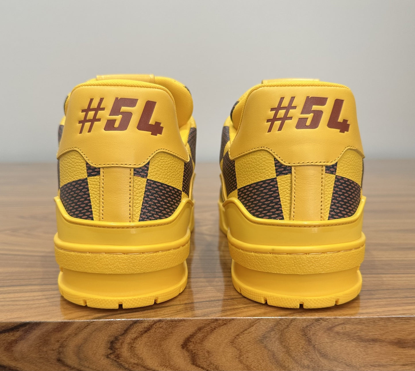 Louis Vuitton - LV Trainer Yellow Damier Pop