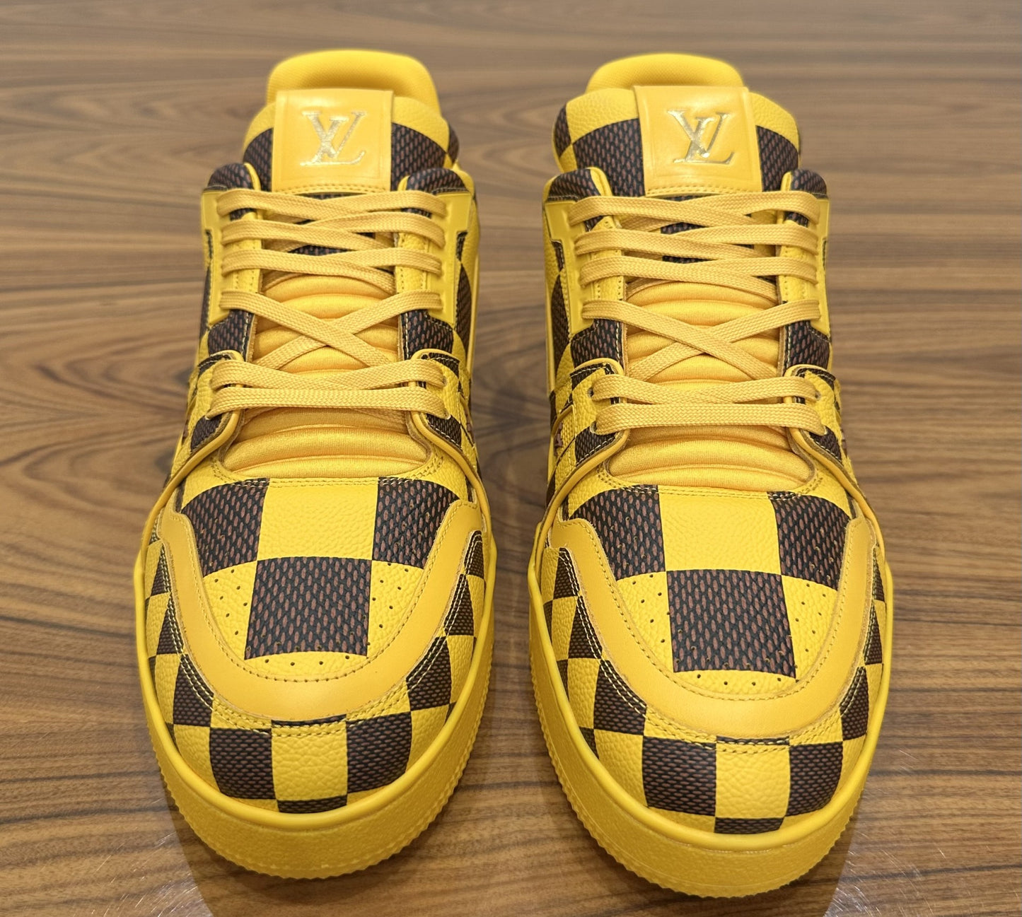 Louis Vuitton - LV Trainer Yellow Damier Pop