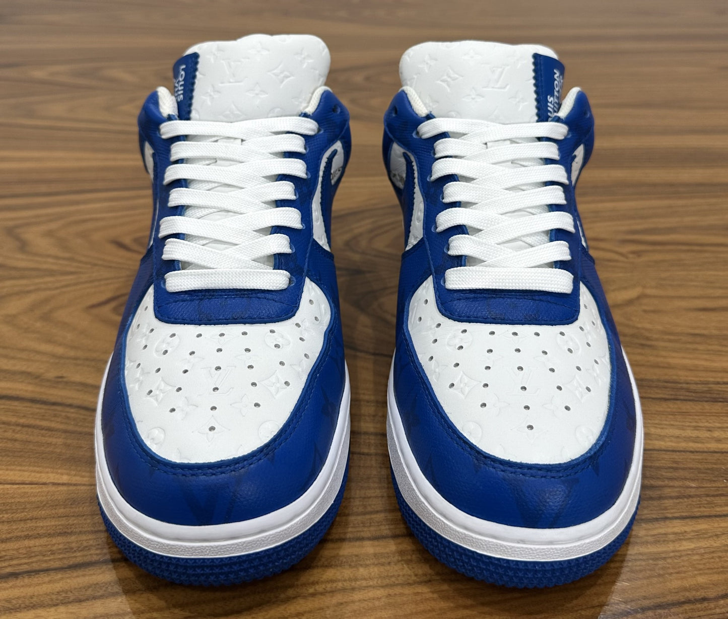 Louis Vuitton x Nike Air Force 1 Low - Virgil Abloh White / Blue