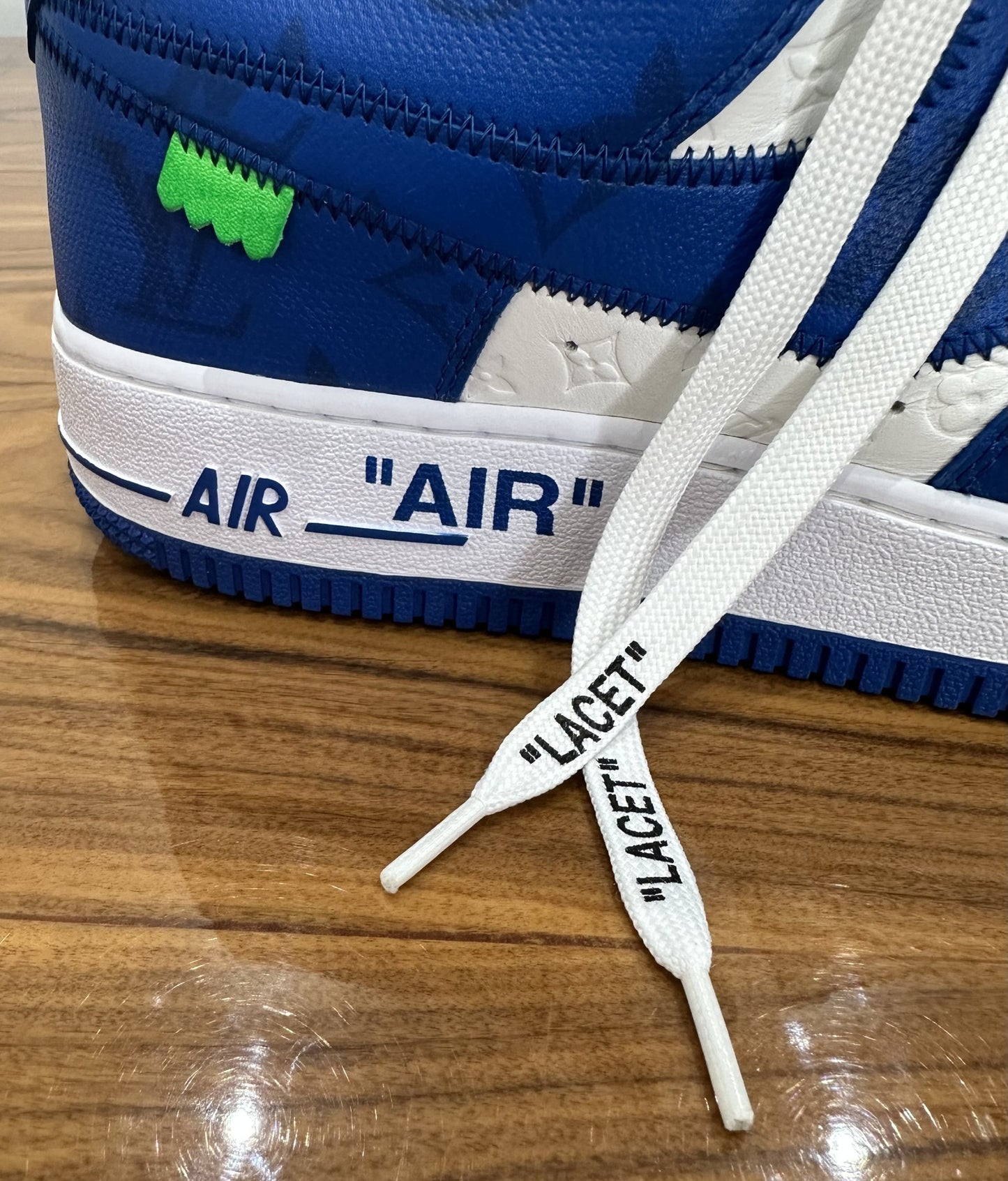Louis Vuitton x Nike Air Force 1 Low - Virgil Abloh White / Blue