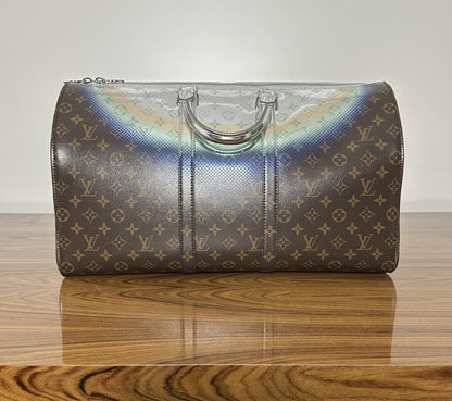 Louis Vuitton - Keepall Bandouliere 50 Metallic Nebula
