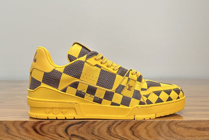 Louis Vuitton - LV Trainer Yellow Damier Pop