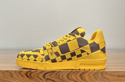 Louis Vuitton - LV Trainer Yellow Damier Pop