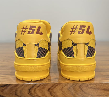 Louis Vuitton - LV Trainer Yellow Damier Pop