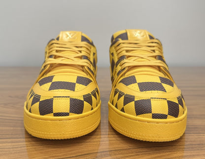 Louis Vuitton - LV Trainer Yellow Damier Pop