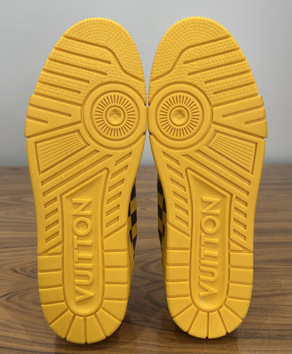Louis Vuitton - LV Trainer Yellow Damier Pop
