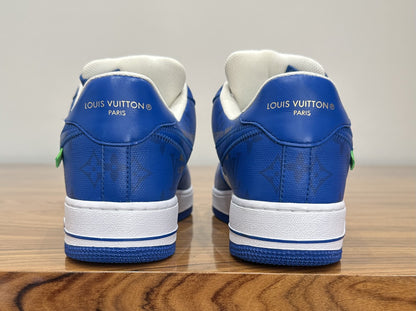 Louis Vuitton x Nike Air Force 1 Low - Virgil Abloh White / Blue