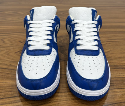Louis Vuitton x Nike Air Force 1 Low - Virgil Abloh White / Blue