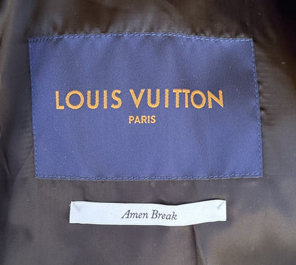 Louis Vuitton - Leather Embroidered Varsity Black / Yellow